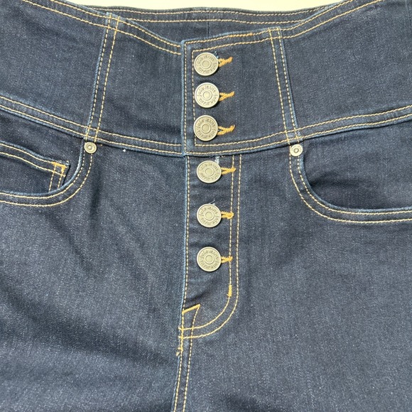 Joie Denim - Joie High Waisted Button Fly Dark Wash Denim Jeans Size 27/4